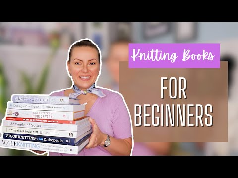 📚✨ My Favorite Knitting Books for Beginners! ✨🧶