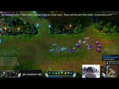 Wildturtle Twitch vs Caitlyn ADC [NA Challenger Solo Queue Vod]
