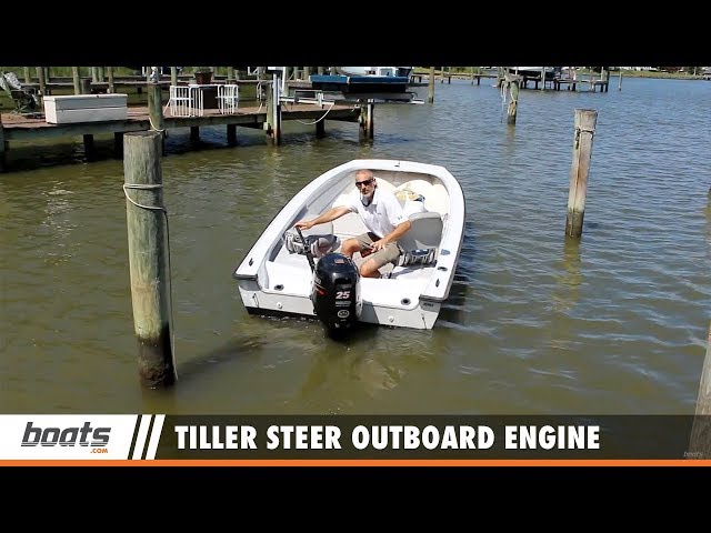 Boating Tips: How to Use a Tiller Steer Outboard Engine