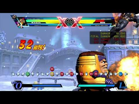 UMVC3 Jamming Bomb Variation using Log Trap.