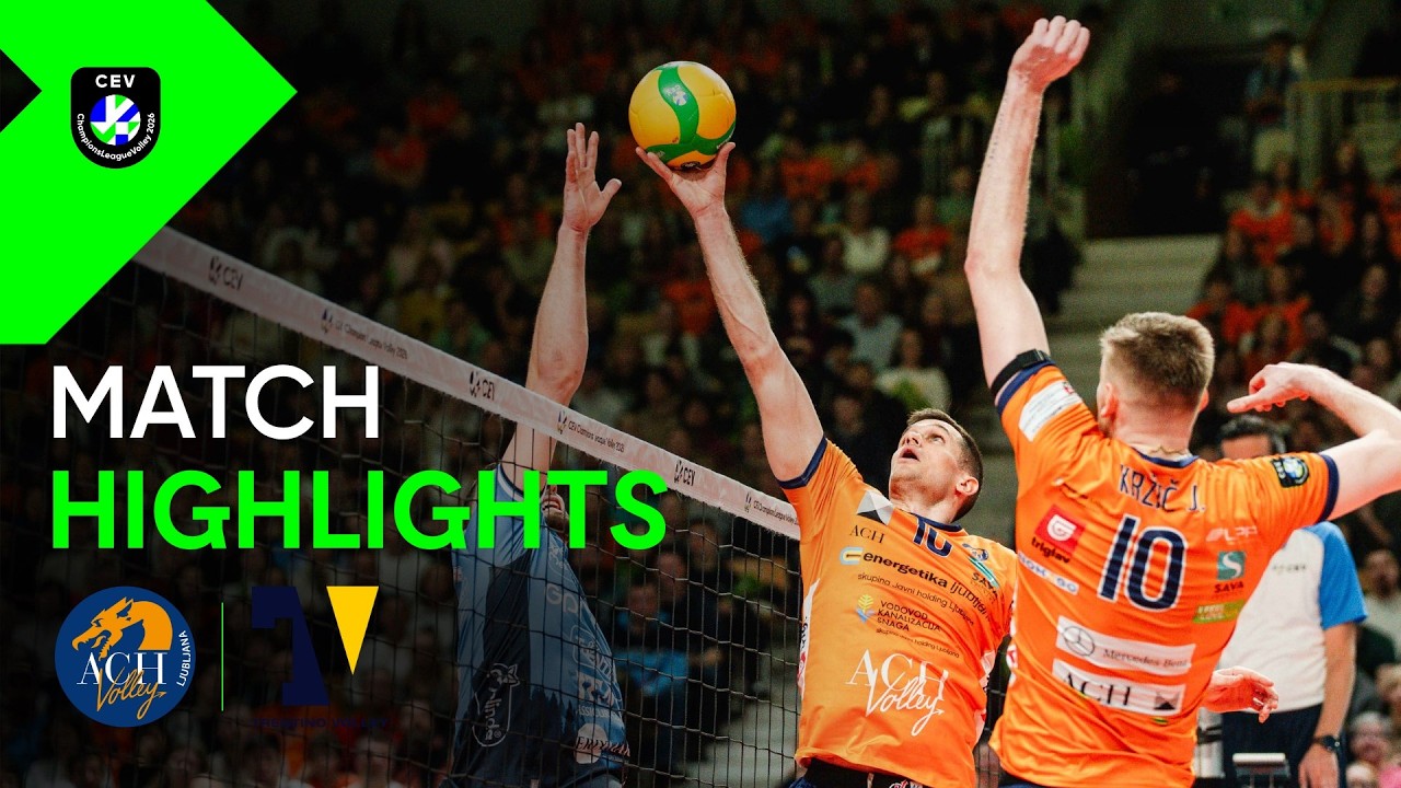 Highlights | ACH Volley LJUBLJANA vs. Trentino Itas | CEV Champions League Volley 2026