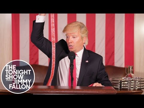 ドナルド・トランプ大統領の演説第一稿アウトテイク (Donald Trump's State of the Union Address First Draft Outtakes)