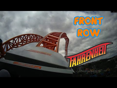Fahrenheit "97° & Falling Fast" Front Row POV - Hersheypark