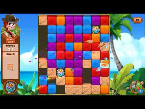 Lost Island Blast Adventure Level 203 - No Boosters