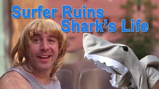 Surfer Ruins Shark's Life