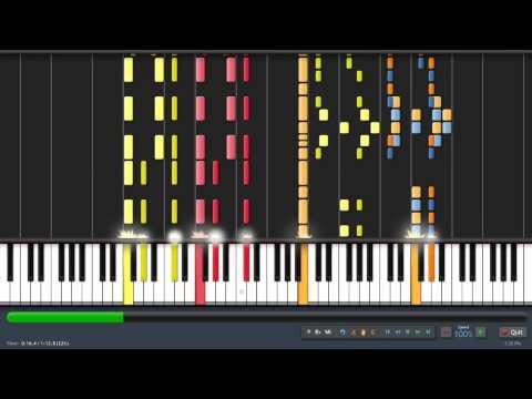 Super Paper Mario - Floro Sapien Caverns (Orchestrated) - Synthesia
