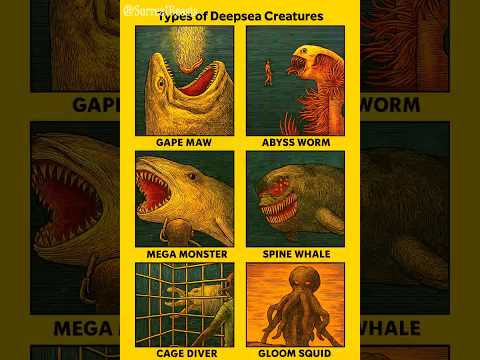 Top 6 Mysterious Deep Sea Creatures You Won’t Believe Exist #seamonster #deepsea #bloop #elgranmaja