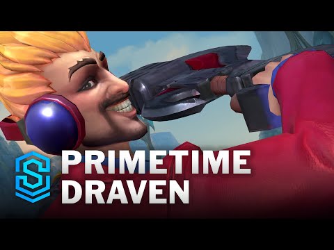 Primetime Draven Wild Rift Skin Spotlight