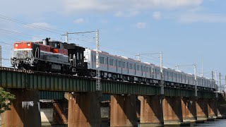 【甲種輸送】京成3100形　豊川橋梁にて