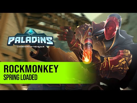 rockmonkey Vii PALADINS PRO COMPETITIVE GAMEPLAY l SPRING LOADED