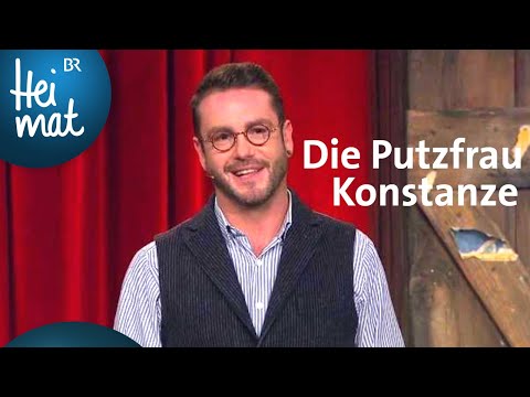 Schleudergang | Die Putzfrau Konstanze | Brettl-Spitzen X - BR Fernsehen