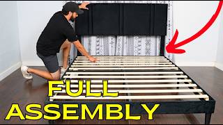 How To Assemble Allewie Platform Bed Frame