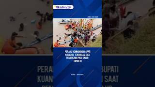 Download lagu Inilah Video Detik-detik Perahu yang Ditumpangi Bupati Kuansing Karam Saat Pembukaan Pacu Jalur mp3