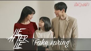 Ost Lie After Lie || Acoustic Collabo - Fake Spring