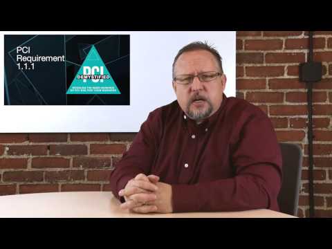 PCI DSS Requirement 1.1.1 - Implementing a Change Control Program