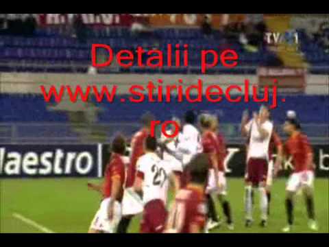 AS Roma - CFR Cluj - 2-1 - Golurile Goals - STIRI de CLUJ
