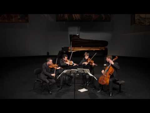 The Quatuor Ebène plays Beethoven Quartett Op. 130 with the Fuge