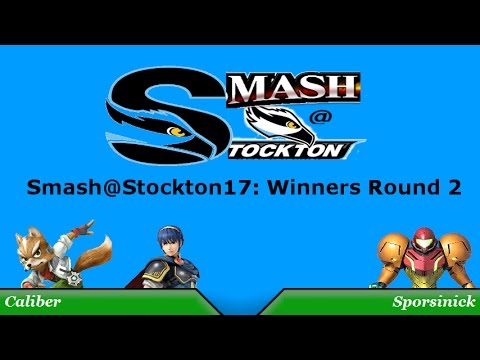 Smash@Stockton17 Winners Round 2: Caliber (Fox/Marth) Vs. Sporsinick (Samus)