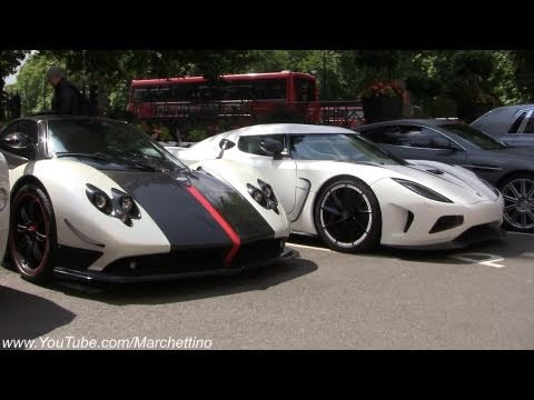 Pagani Zonda Cinque, Koenigsegg Agera R or Zonda S?