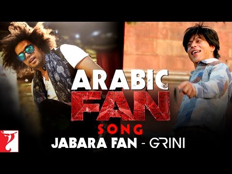 Arabic FAN Song Anthem | Jabara Fan - Grini | Shah Rukh Khan | #FanAnthem