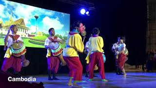 Cambodian Chayam at Night of Asia 2017 in Jacksonville Florida