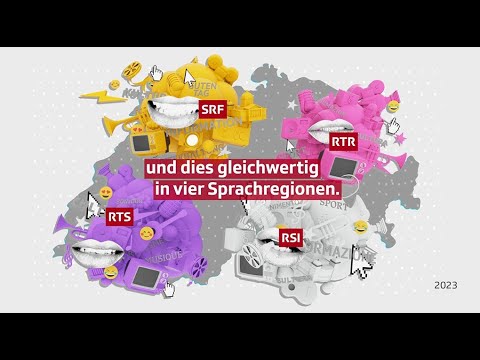 Die SRG erbringt Service public für die ganze Schweiz