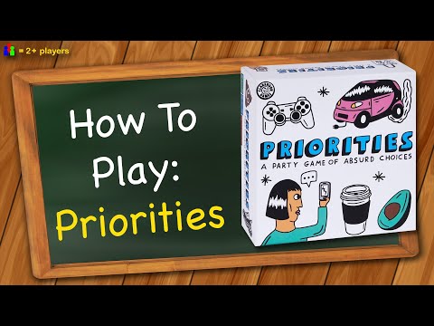 How to play Priorities