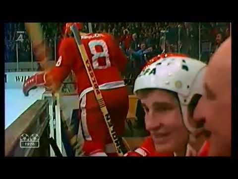 RETRO VIDEO 🙂 HOKEJ Polsko-SSSR (Katowice)(1976)