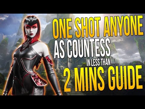 How to ONE SHOT ANYONE in Paragon as COUNTESS in less than 2 mins (GUIDE)