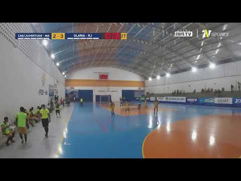 CAD (MA) x OLARIA (RJ) - TAÇA BRASIL FUTSAL SUB 17 - DIA 5