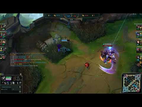 Rengar baiting Sejuani and Kled to their death for over a minute