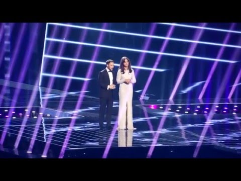 Opening of semi-final 1 - Eurovision 2016 - Måns Zelmerlöw and Petra Mede