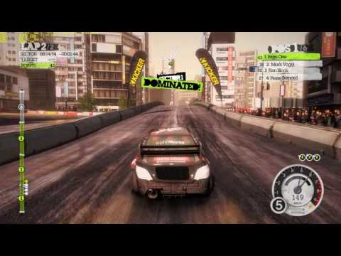 Colin McRae Dirt 2 Walkthrough Part 9 - "Japan: Domination"