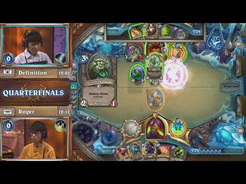 Definition vs Roger | 八強賽 | 2019 HCT 冬季冠軍賽 - Day 3