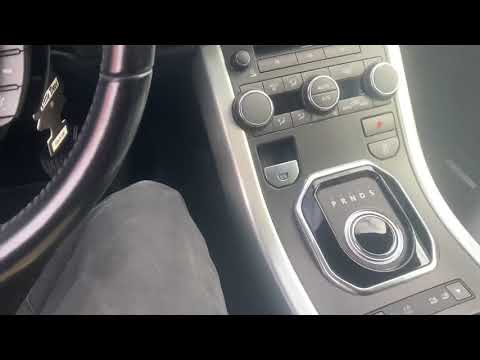 How to get Range Rover evoque into neutral with no start