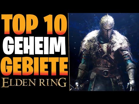 ACHTUNG VERPASSBAR - Top 10 Geheime Gebiete, Optionale Bosse & Quests | Elden Ring Tipps deutsch