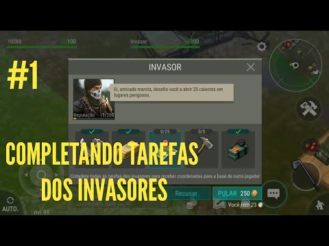 LIMPANDO A FLORESTA NÍVEL 3, SERÁ?! COMPLETANDO TAREFAS DOS INVASORES!!  Last Day on Earth