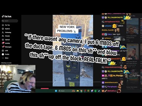 xQc still cant stop laughing on New York Problem 1 minute straight on this