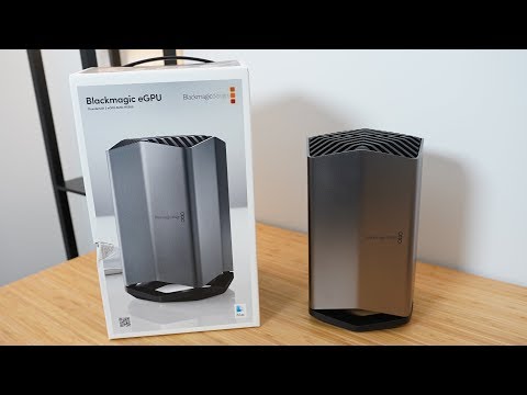 photo of Hands-On With Apple's New $699 Blackmagic eGPU image