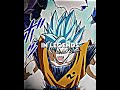 I M The Warrior I M Son Goku Dragon Ball Edit Anime Goku Shorts