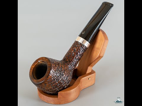 Parker Super Briar Bark 925 Sterling Silver Band Sandblasted Straight Apple 9mm *SOLD*