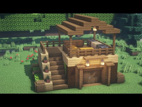 EPIC MINECRAFT BUILD - Ultimate Wooden House Tutorial!