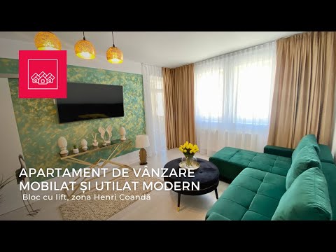 Apartament Mobilat, Utilat Modern - Preț Bun - 2 balcoane