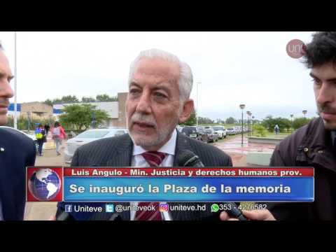 Se inauguró la Plaza de la memoria en la UNVM.