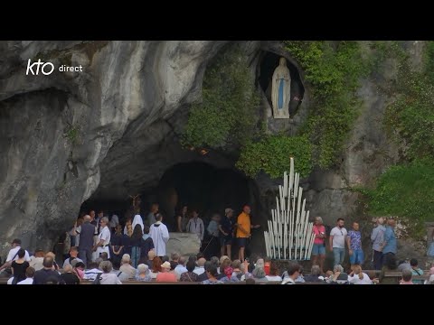 Chapelet du 11 juin 2025 à Lourdes