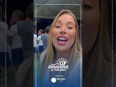 Hoje, Caravana do Turismo RJ chegou a Areal, na Praça Julioca