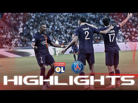 Olympique Lyonnais 1-4 FC PSG Paris Saint Germain