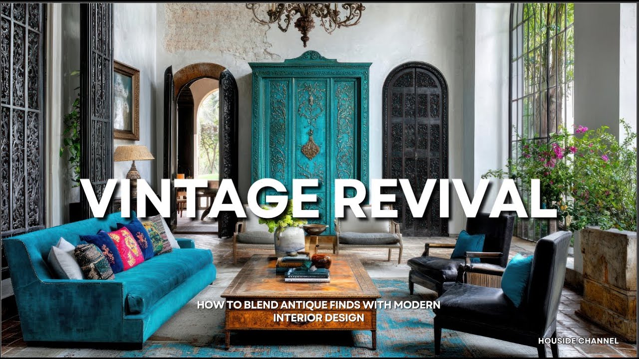 Vintage Revival: How to Blend Antique Finds with Modern Interior Design
