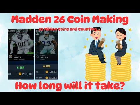 Can I make 1 Million Coins Profit in 1 day in Madden 26?