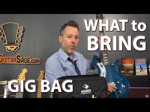 What To Bring in Your Gig Bag